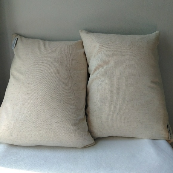 Kim Seybert Bedding Set Of Two Kim Seybert Living Throw Accent Pillows Poshmark